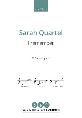 I remember by Sarah Quartel 9780193534810