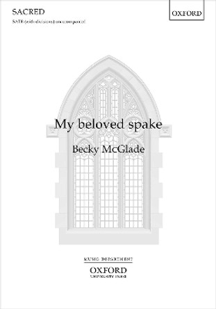 My beloved spake by Becky McGlade 9780193540590