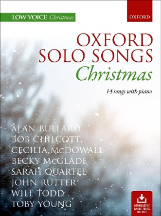 Oxford Solo Songs: Christmas: 14 songs with piano by Oxford 9780193556799