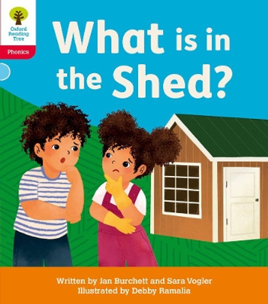 Oxford Reading Tree: Floppy's Phonics Decoding Practice: Oxford Level 4: What is in the Shed? by Jan Burchett 9781382030601