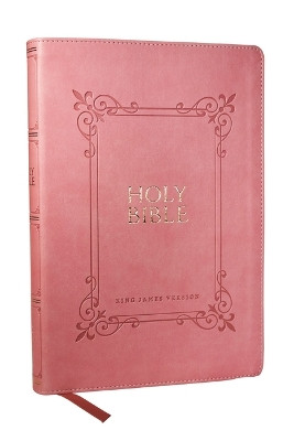 KJV Holy Bible: Large Print with 53,000 Center-Column Cross References, Pink Leathersoft, Red Letter, Comfort Print: King James Version by Thomas Nelson 9781400341887