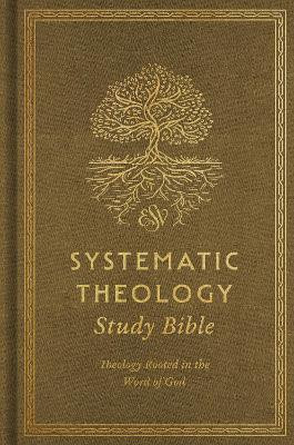 ESV Systematic Theology Study Bible: Theology Rooted in the Word of God (Cloth over Board, Ochre) by David F. Wells 9781433591990