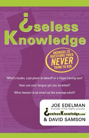 Useless Knowledge by David Samson 9780312290177