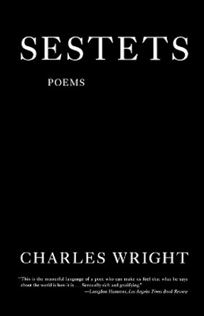 Sestets: Poems by Charles Wright 9780374532147