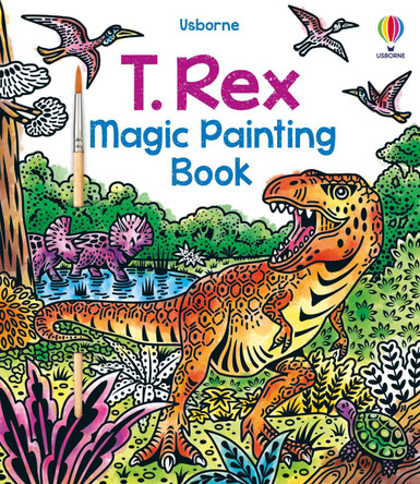 T. Rex Magic Painting Book by Sam Baer