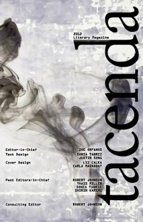 Tacenda Literary Magazine by Zoe Orfanos 9780983776925