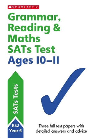 Grammar, Reading & Maths SATs Test Ages 10-11 by Catherine Casey 9780702326875