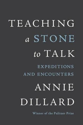 Teaching a Stone to Talk: Expeditions and Encounters by Annie Dillard 9780060915414