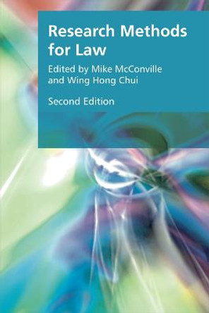 Research Methods for Law by Michael McConville