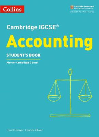 Cambridge IGCSE (TM) Accounting Student's Book (Collins Cambridge IGCSE (TM)) by David Horner