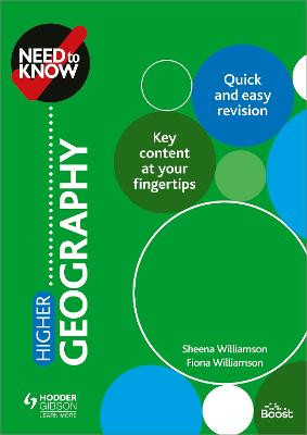 Need to Know: Higher Geography by Sheena Williamson