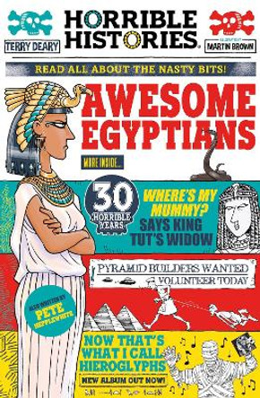 Awesome Egyptians (newspaper edition) by Terry Deary 9780702322914