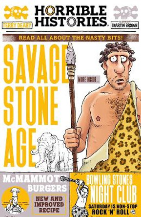 Savage Stone Age (newspaper edition) by Terry Deary 9780702319105