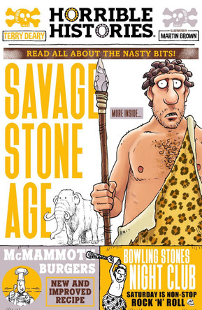 Savage Stone Age (newspaper edition) by Terry Deary 9780702319105