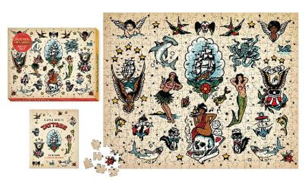 For the Love of Tattoos 500-Piece Puzzle by Verena Hutter 9780762485994