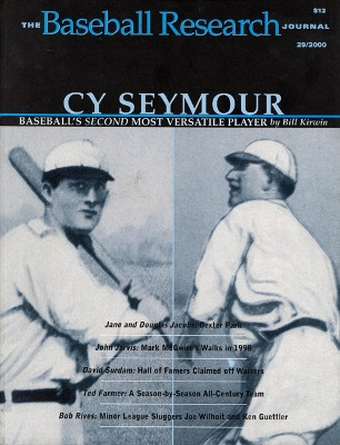 The Baseball Research Journal (BRJ), Volume 29 by Society for American Baseball Research (SABR) 9780910137829