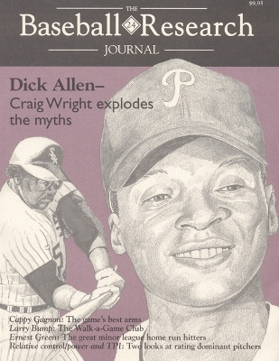 The Baseball Research Journal (BRJ), Volume 24 by Society for American Baseball Research (SABR) 9780910137638
