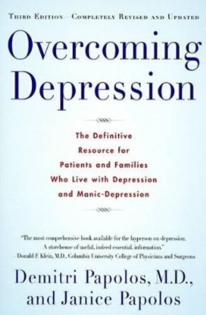 Overcoming Depression by Demitri Papolos 9780060927820