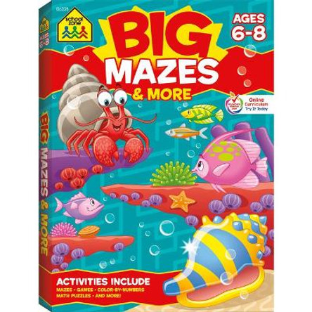 Big Mazes & More by School Zone Staff