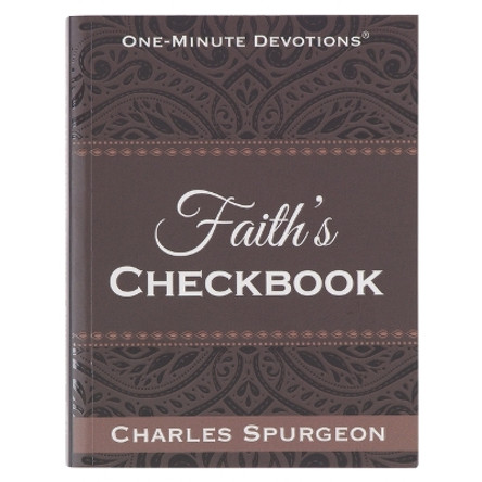 One Minute Devotions: Faith's Checkbook by Christian Art Gifts 9780638000382