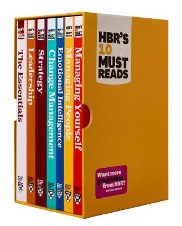 HBR's 10 Must Reads Boxed Set with Bonus Emotional Intelligence (7 Books) (HBR's 10 Must Reads) by Harvard Business Review
