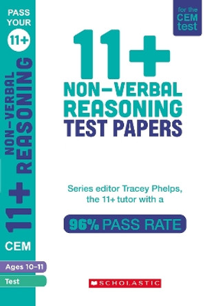 11+ Non-Verbal Reasoning Tests Ages 10-11 by Tracey Phelps 9780702308796