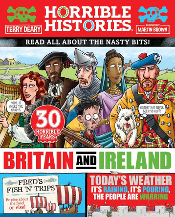 Horrible History of Britain and Ireland (newspaper edition) by Terry Deary 9780702326516