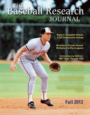 Baseball Research Journal (BRJ), Volume 41 #2 by Society for American Baseball Research 9781933599335
