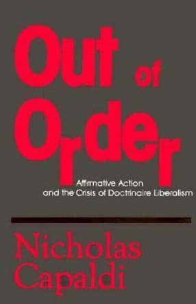 Out of Order by Nicholas Capaldi 9780879752798