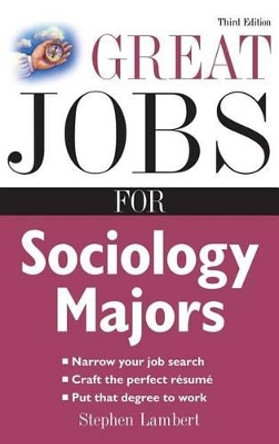 Great Jobs for Sociology Majors by Lambert 9780071831659