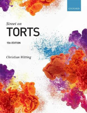 Street on Torts by Christian Witting 9780198811169