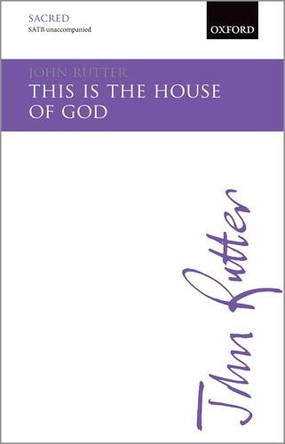 This is the house of God by John Rutter 9780193416673