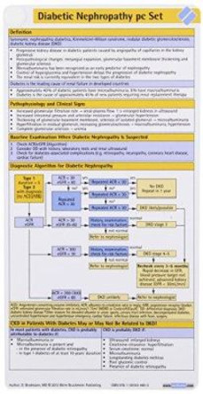 Diabetic Nephropathy Pocketcard Set by Bbp 9781591034803