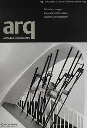 arq: Architectural Research Quarterly: Volume 8, Part 2 by Richard Weston 9780521672535