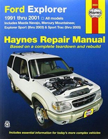 Ford Explorer, Mazda Navajo, Mercury Mountaineer (91 - 05) by Haynes Publishing 9781563925917