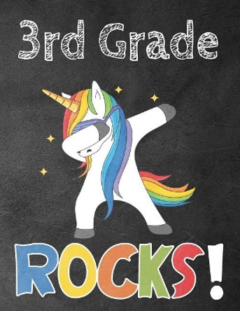 3rd Grade Rocks!: Funny Back To School notebook, Gift For Girls and Boys,109 College Ruled Line Paper, Cute School Notebook, School Composition Notebooks, unicorn cover by Omi Kech 9781073694341