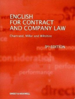 English for Contract & Company Law by Marcella Chartrand 9781847034465