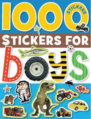 1000 Stickers for Boys by Make Believe Ideas Ltd 9781848790704