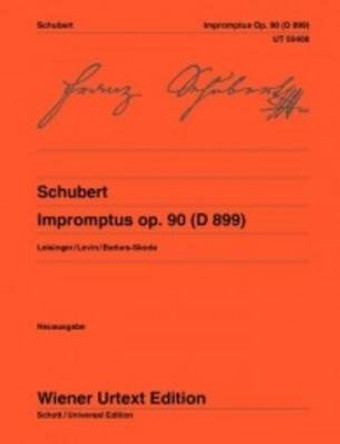 Impromptus Op. 90 (D899): For Piano by Franz Schubert 9783850557733