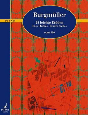 25 Easy Studies, Op. 100 by Friedrich Burgmuller 9783795752613