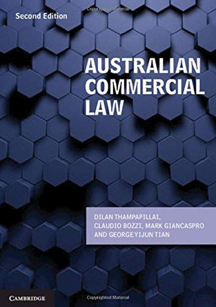 Australian Commercial Law by Dilan Thampapillai 9781108728492