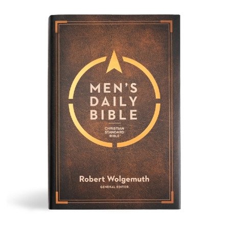 CSB Men's Daily Bible, Hardcover by Robert Wolgemuth 9781087774916