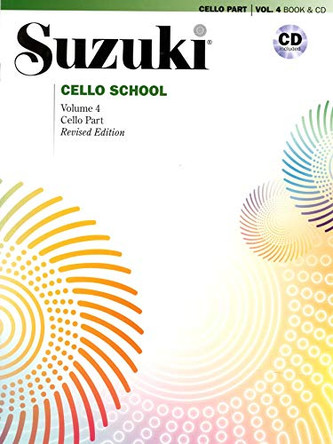 Suzuki Cello School, Vol 4: Cello Part, Book & CD by Tsuyoshi Tsutsumi 9780739097120