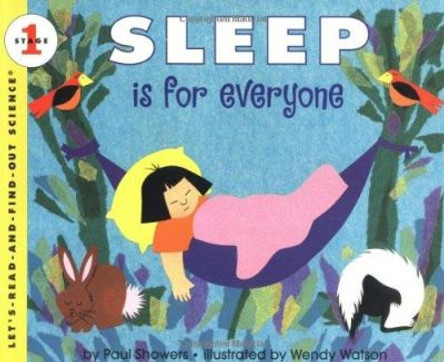 Sleep is for Everyone by Paul Showers 9780064451413