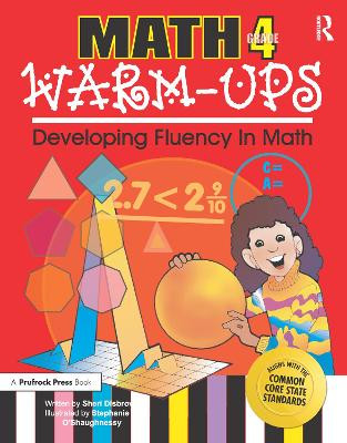 Math Warm-Ups: Developing Fluency in Math (Grade 4) by Sheri Disbrow 9781593631055