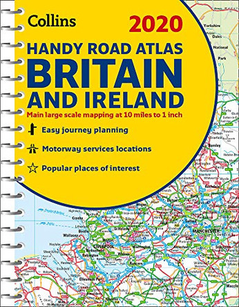 2020 Collins Handy Road Atlas Britain and Ireland by Collins Maps 9780008318710