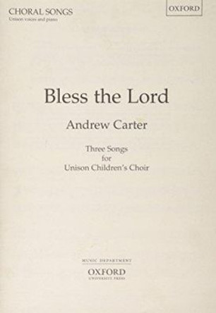 Bless the Lord by Andrew Carter 9780193355132