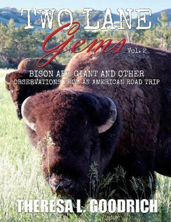 Two Lane Gems, Vol. 2: Bison are Giant and Other Observations from an American Road Trip by Theresa L Goodrich 9780960049509