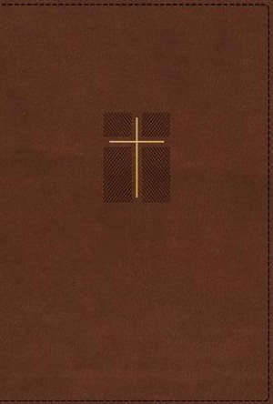 NIV, Quest Study Bible, Leathersoft, Brown, Thumb Indexed, Comfort Print: The Only Q and A Study Bible by Christianity Today Intl. 9780310450856