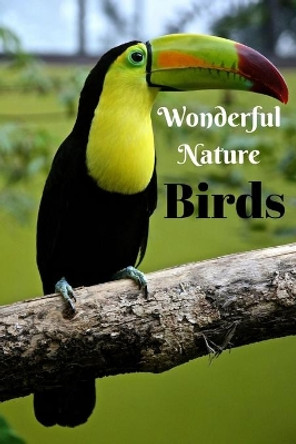 Wonderful Nature Birds: Picture book gift for seniors with Dementia or patients with Alzheimer's. 40 full color photographs of birds, with names in large print. by Nature Photobook Publishing 9781082742965